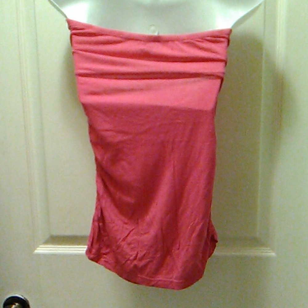 Rue 21 Hot Pink strapless top (junior) - Picture 6 of 7